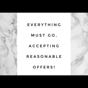 Everything Must Go - Closet Clear Out!